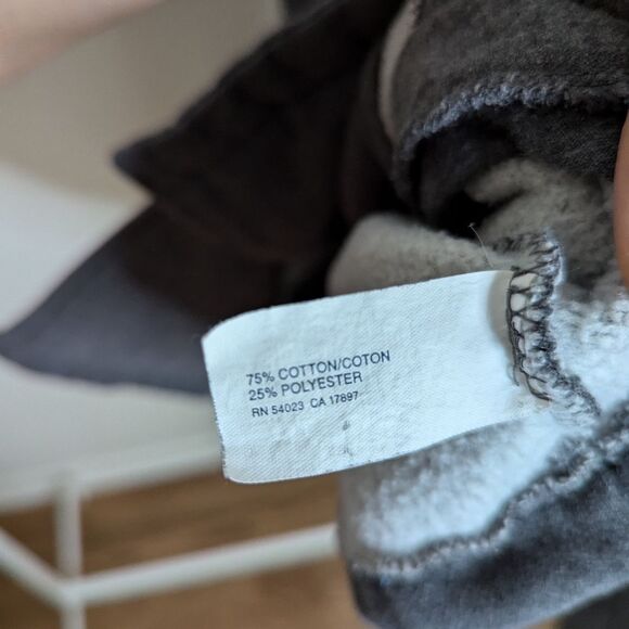 Gap gray sweatshirt short peacoat - Picture 6 of 8